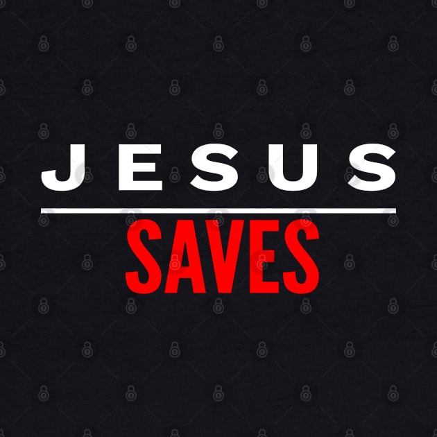 Jesus Saves by Happy - Design